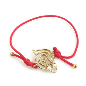 DIOR Red Charm Bracelet